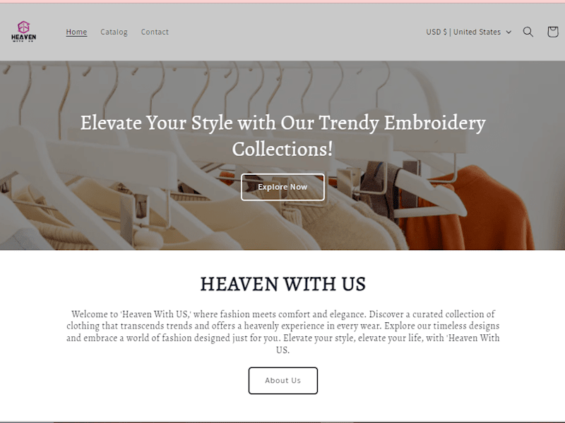 Cover image for Heaven With US