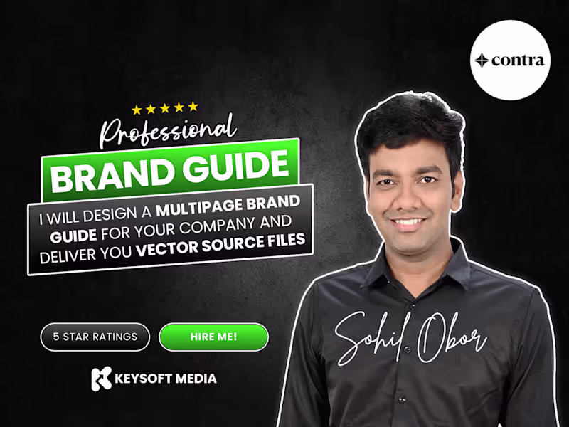 Cover image for Professional Multiple Page Branding Guide for Your Business