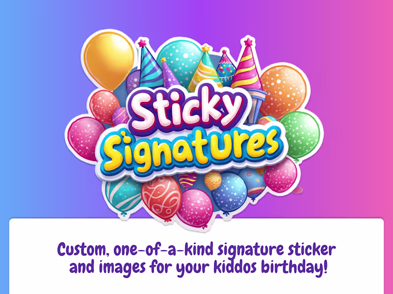 Cover image for Sticky Signatures