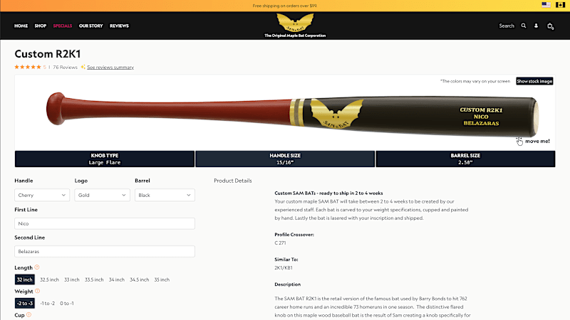 Cover image for Sambat — The Original Maple Bat Corporation