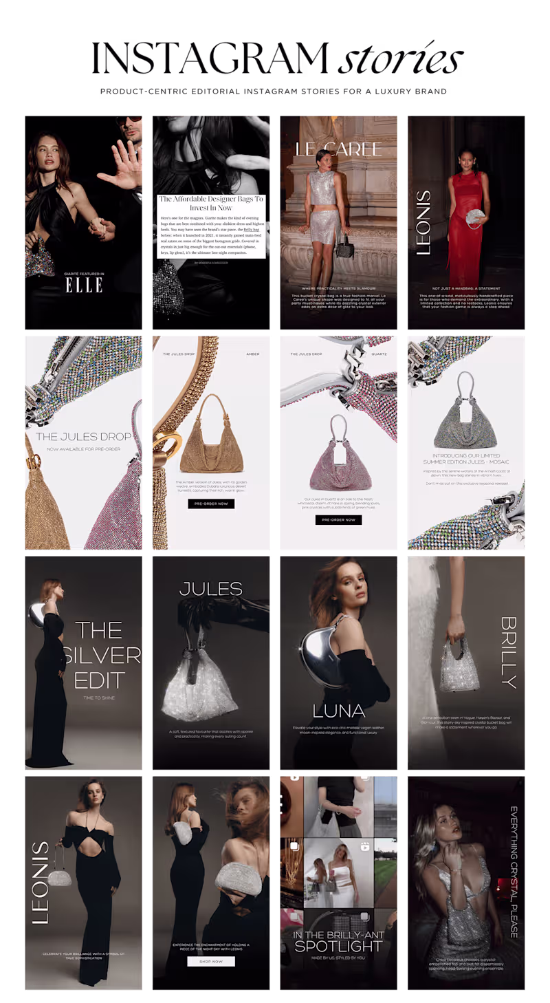 Cover image for Instagram Stories | Luxury Fashion Brand