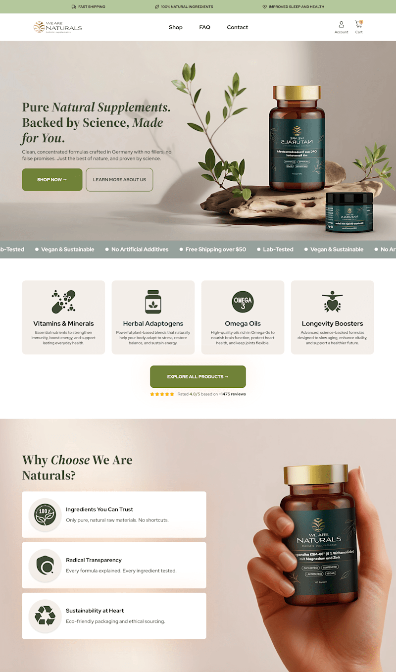 Cover image for Home Page Redesign