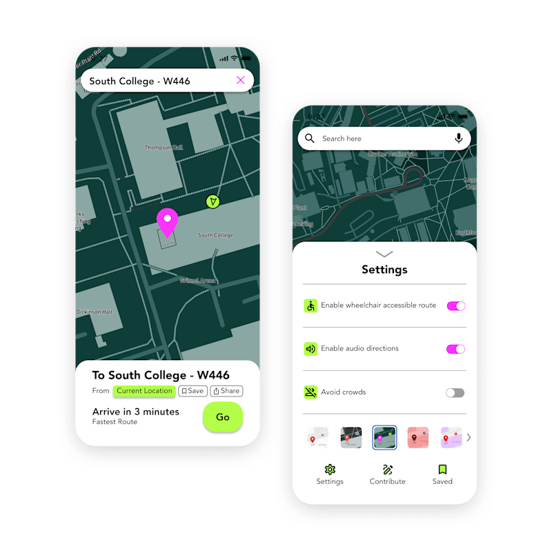 Cover image for UX/UI Design for Indoor Nav System Optimized for Neurodiversity