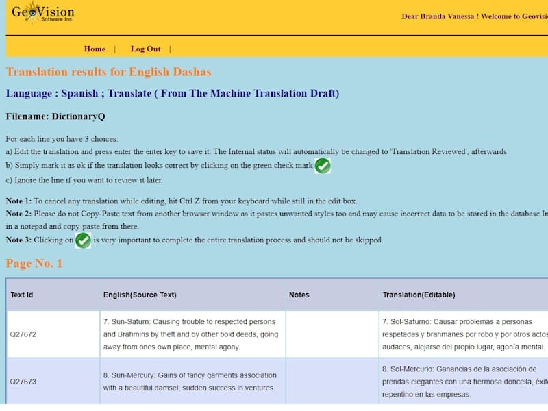 Cover image for Translation of software userinterface