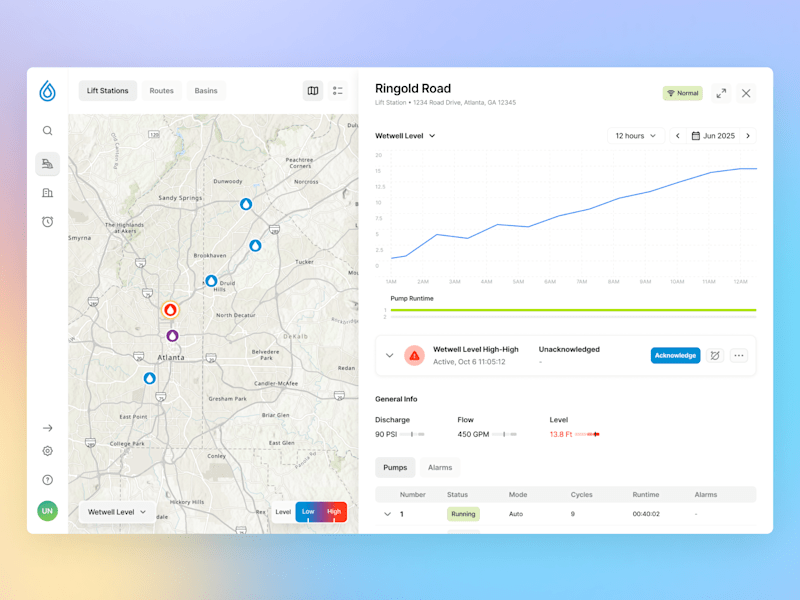 Cover image for Smart Water Network Platform UX