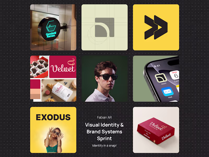 Cover image for Visual Identity & Brand System sprint