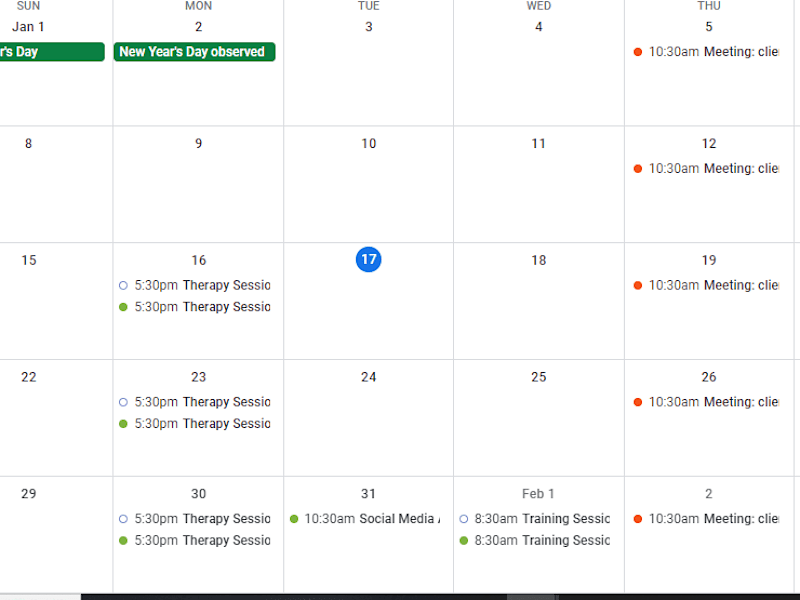 Cover image for Calendar Management