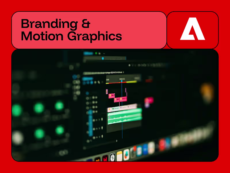 Cover image for 🎨 Branding & Motion Graphics – Elevate Your Visual Identity!