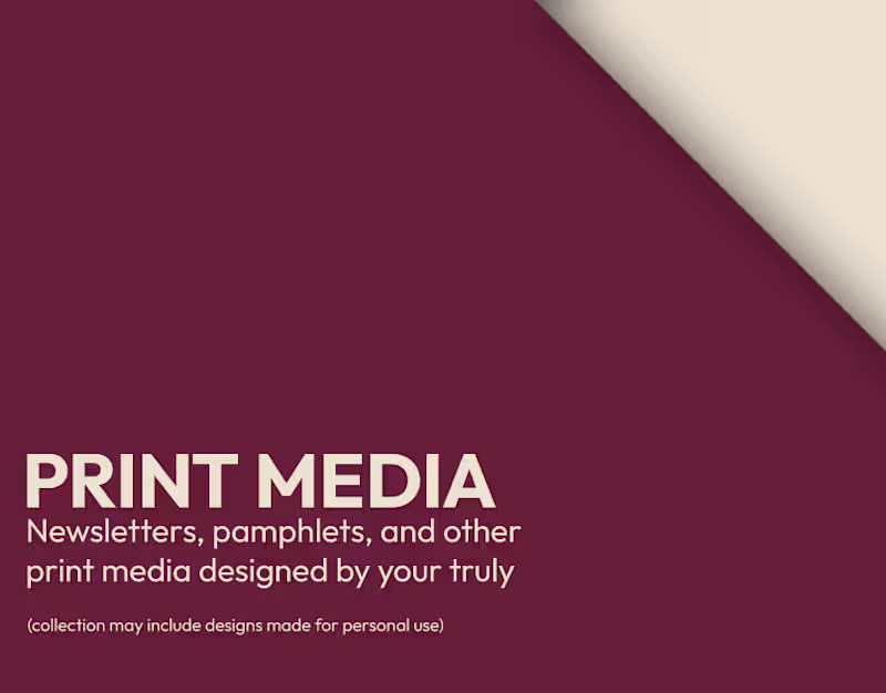 Cover image for Print Media