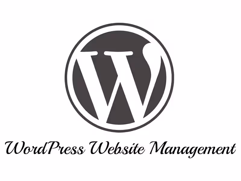 Cover image for WordPress Website Management