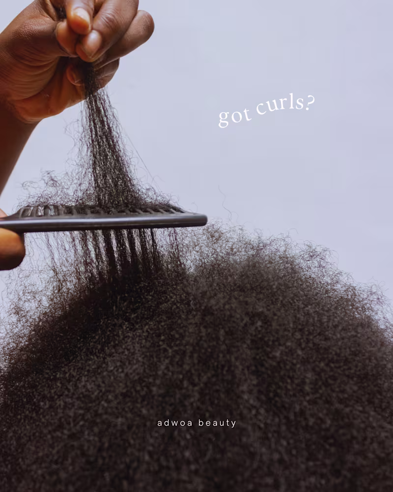 Cover image for This visual created for Adwoa Beauty is designed to stop the...