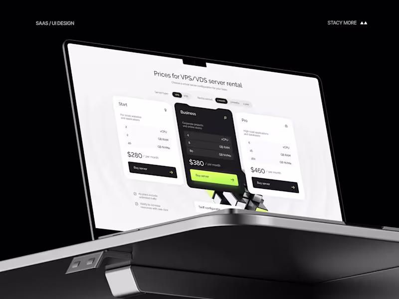 Cover image for Server Rental service — Price