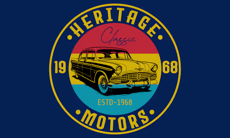 Cover image for Vintage badge logo