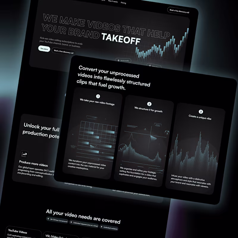 Cover image for Webflow Design & Development for Videopilot.io
