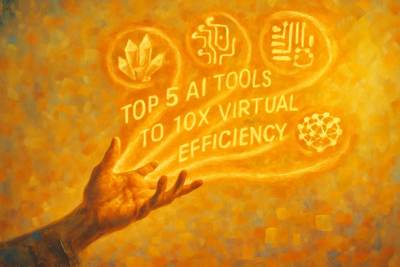 Cover image for Top 5 AI Tools to 10x Your Virtual Assistant Efficiency