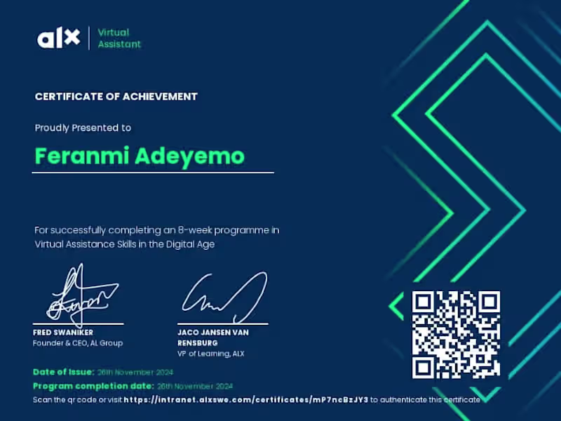 Cover image for Virtual Assistant | Streamlining Your Tasks for Productivity