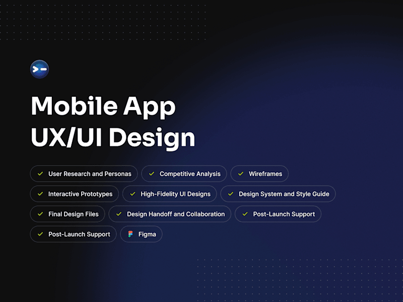 Cover image for Mobile App UX/UI Design