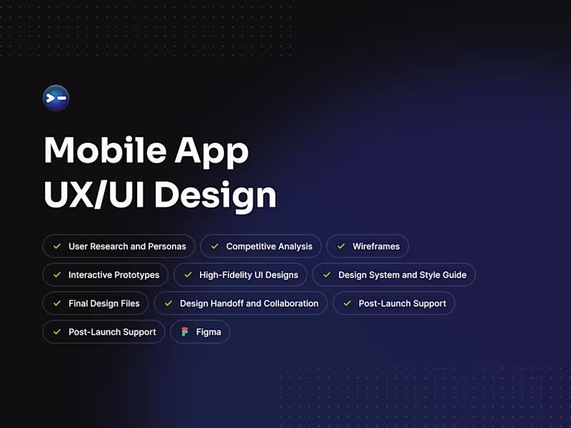 Cover image for Mobile App UX/UI Design