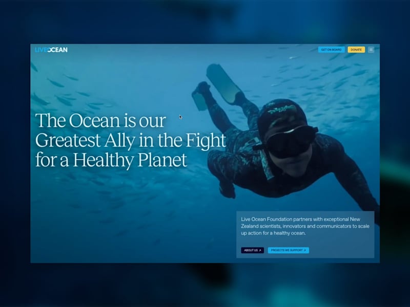 Cover image for Live Ocean