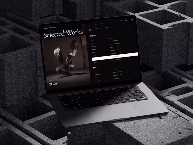 Cover image for Object Permanence: A Sculptural Studio Design