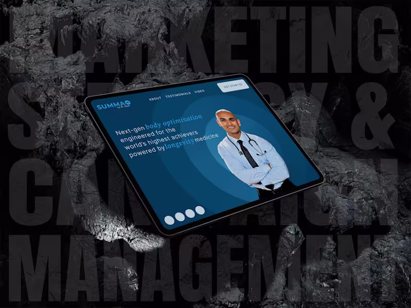 Cover image for Marketing Strategy and Project Management for Healthcare Startup