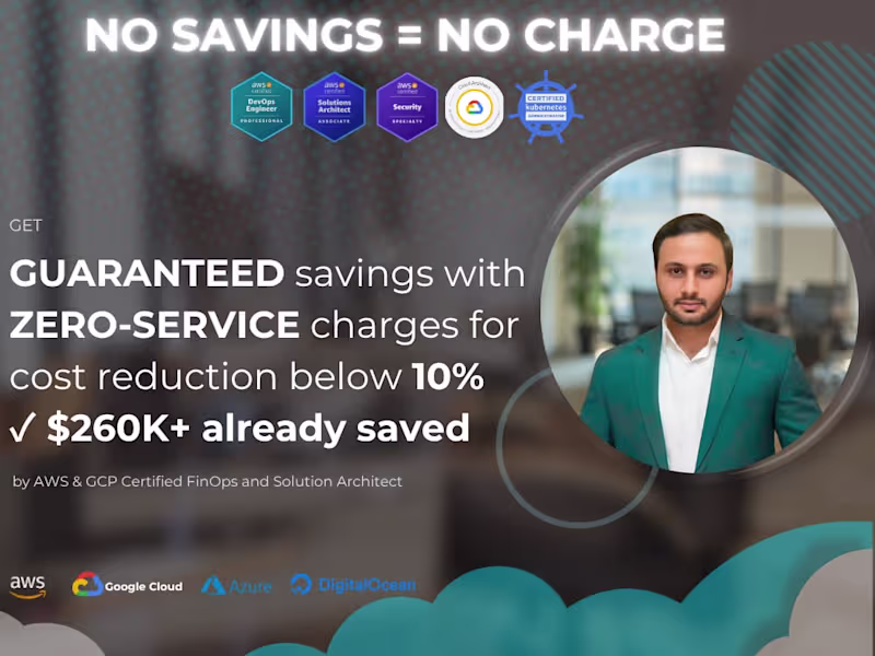 Cover image for AWS & GCP Cloud Cost Optimization Specialist