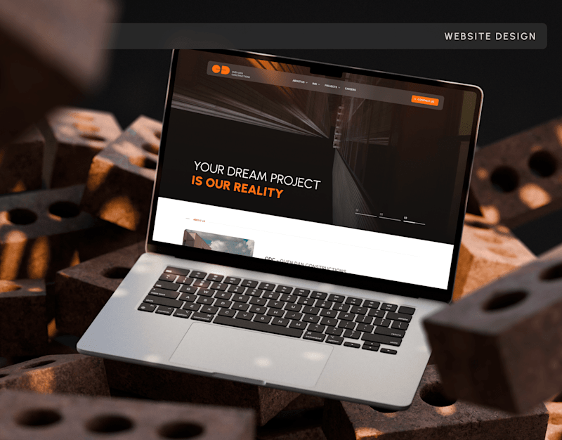 Cover image for Construction, Real Estate | Website Design