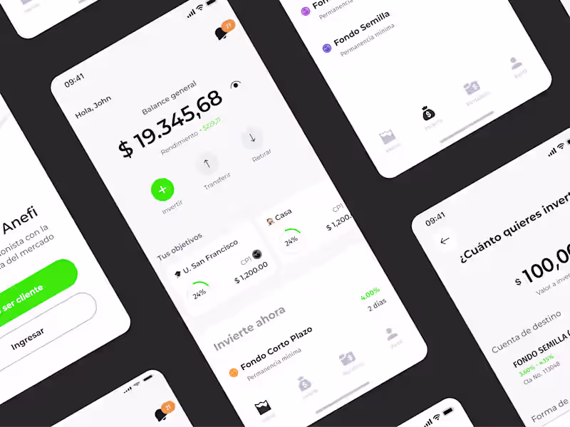 Cover image for Investment fund App