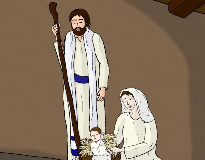 Cover image for Luke 2:16