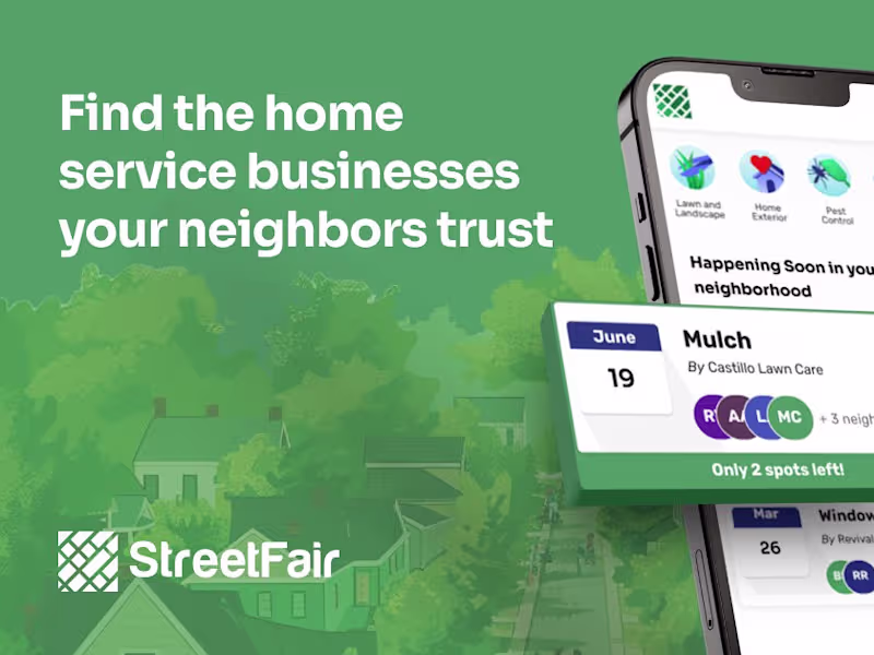 Cover image for Webflow Development for StreetFair SaaS