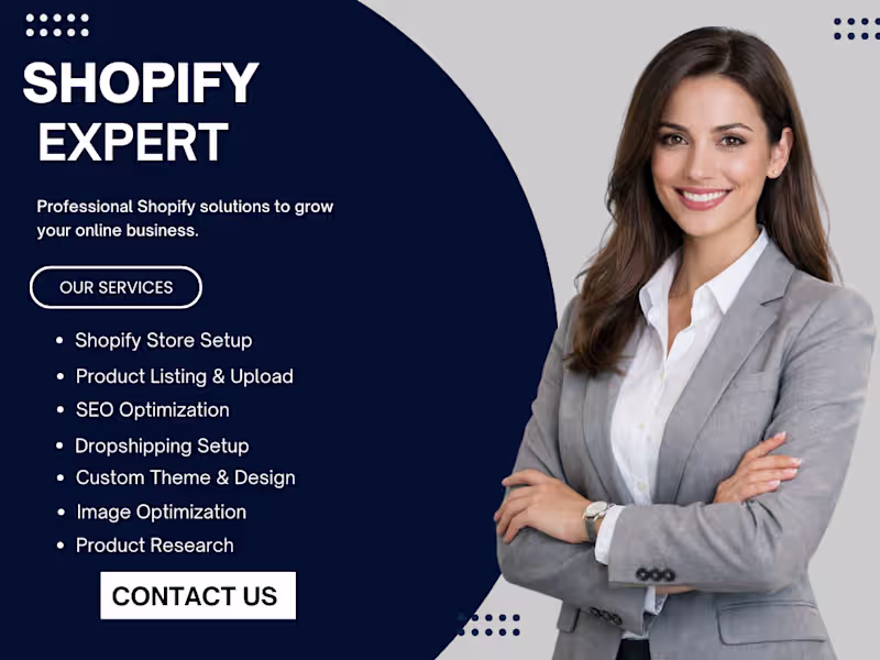 Cover image for Shopify Store Setup Expert