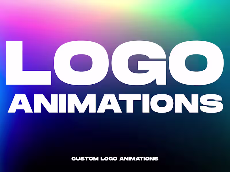 Cover image for 2D Logo Animation