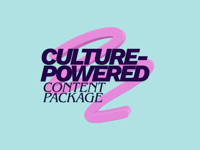 Cover image for Culture-Powered Content Package