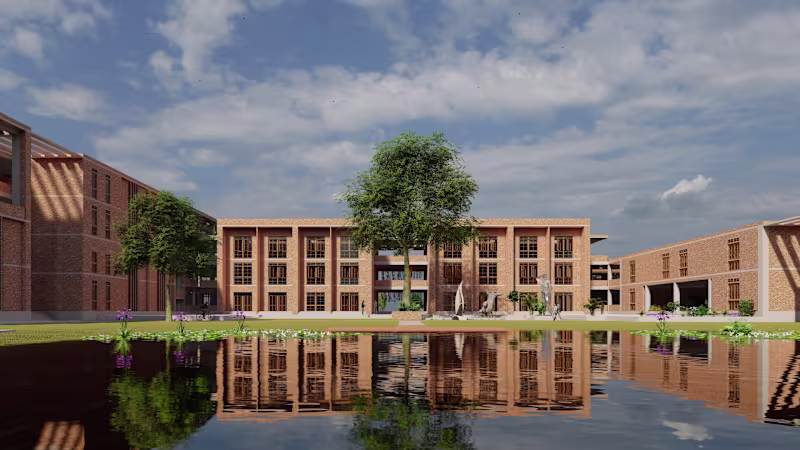 Cover image for Research Institute Design | Brick Architecture