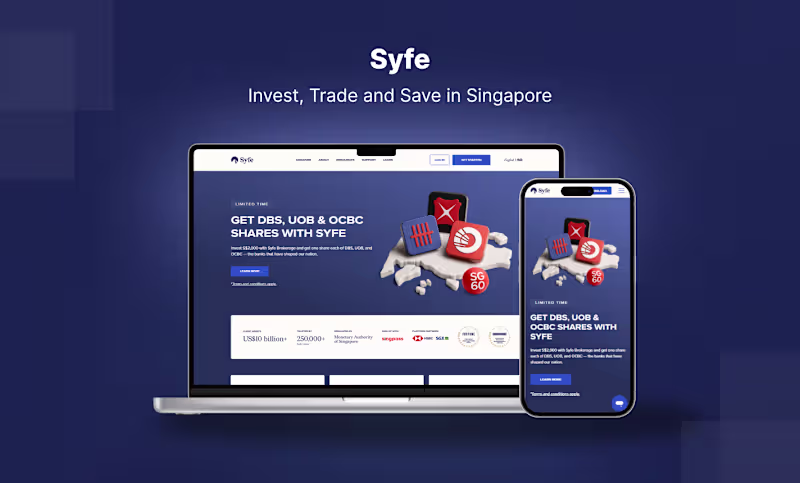 Cover image for Syfe | Webflow Development