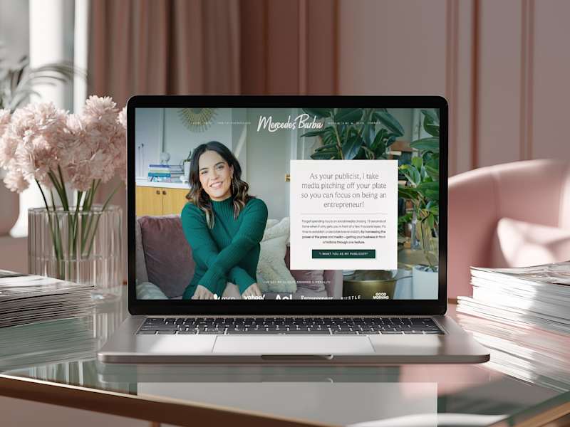 Cover image for Mercedes Barba | Branding + Kajabi Web Design