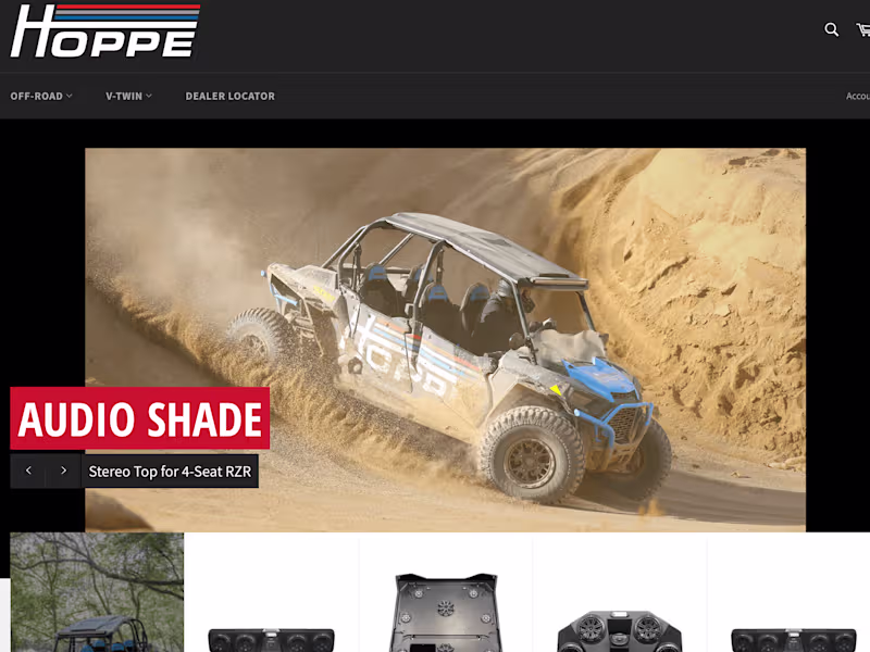 Cover image for Rebrand & Shopify Setup: Hoppe