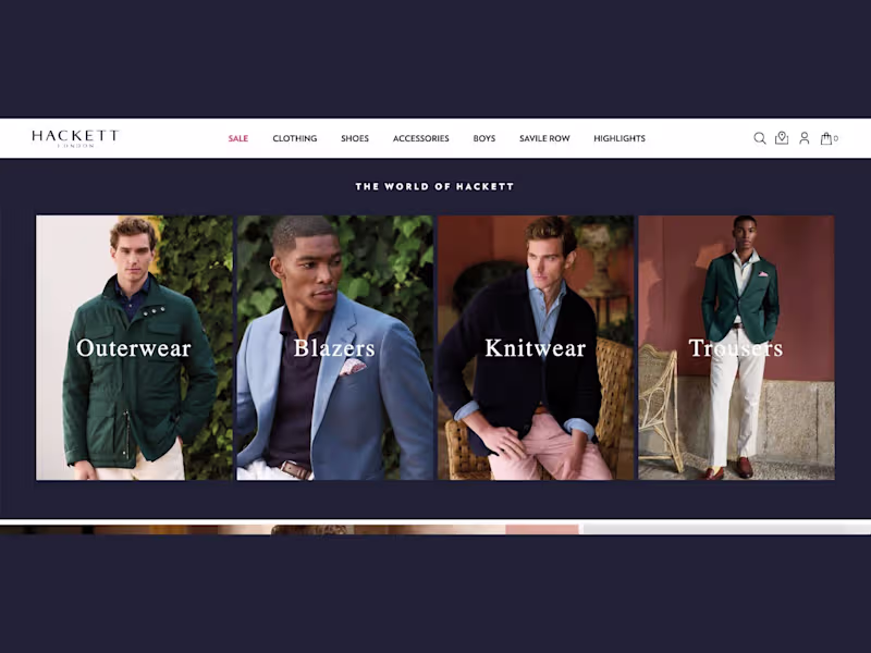 Cover image for Digital Marketing Manager, Hackett London