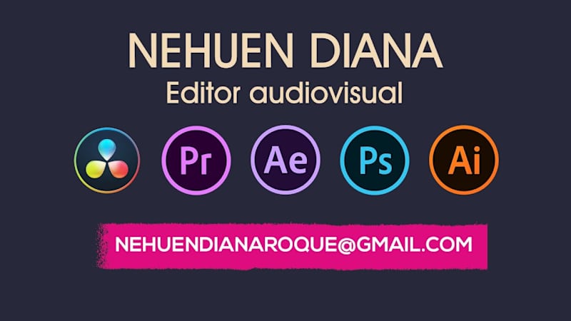 Cover image for Nehuen Diana's Reel - Video editor 