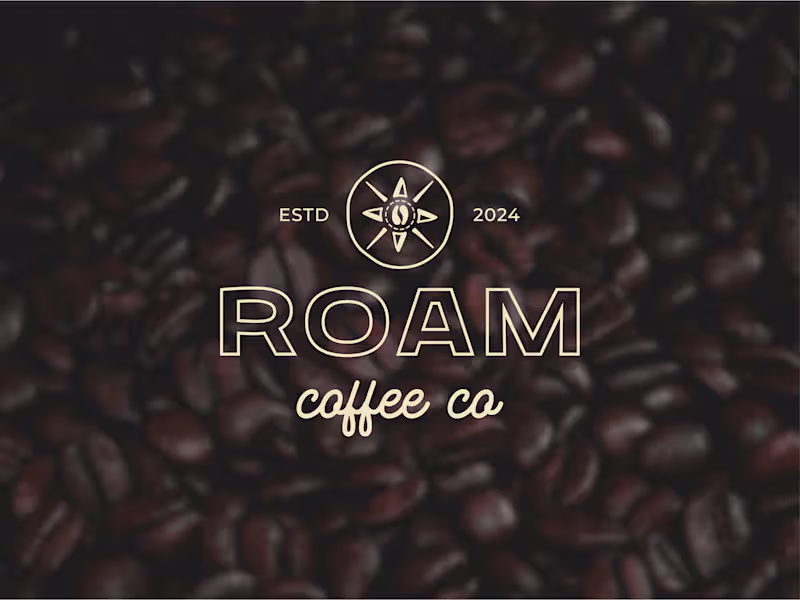 Cover image for Roam Coffee Co. Brand Identity Design
