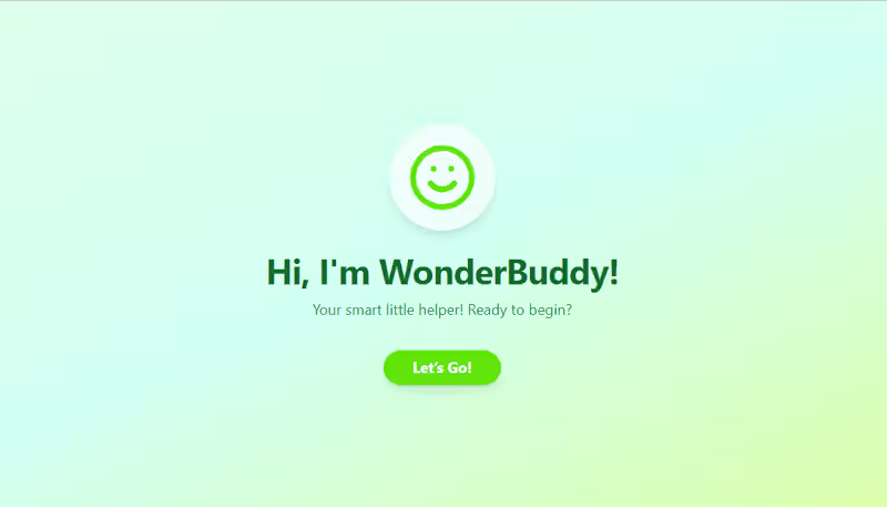 Cover image for WonderBuddy is an interactive educational chat app built wit...