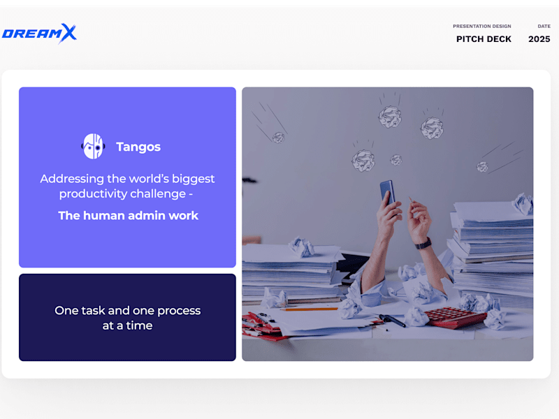 Cover image for Pitch Deck Design - Tangos