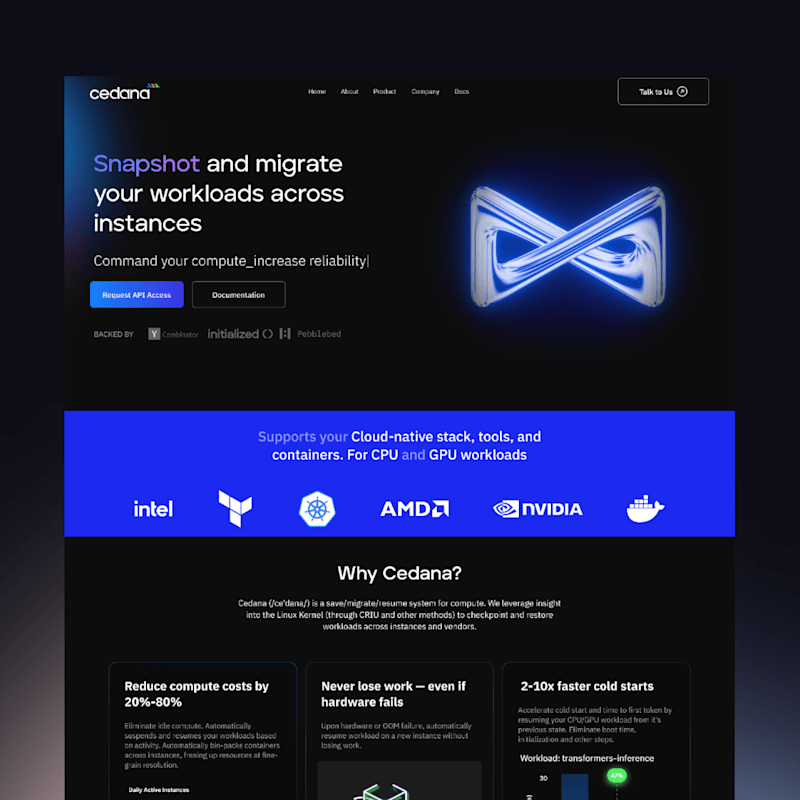 Cover image for Cedana Website Revamp - UI/UX Designer