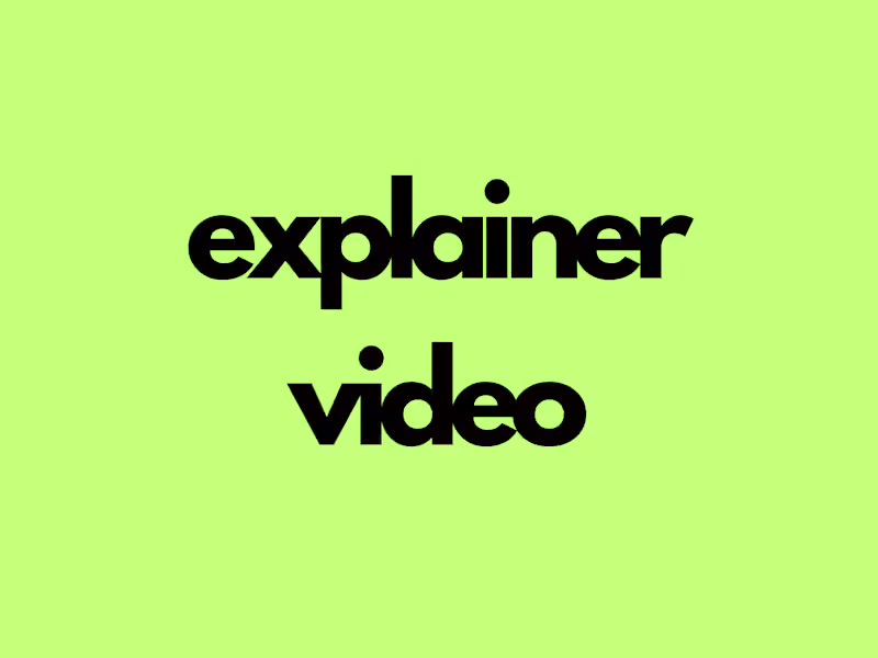 Cover image for AI Explainer Video