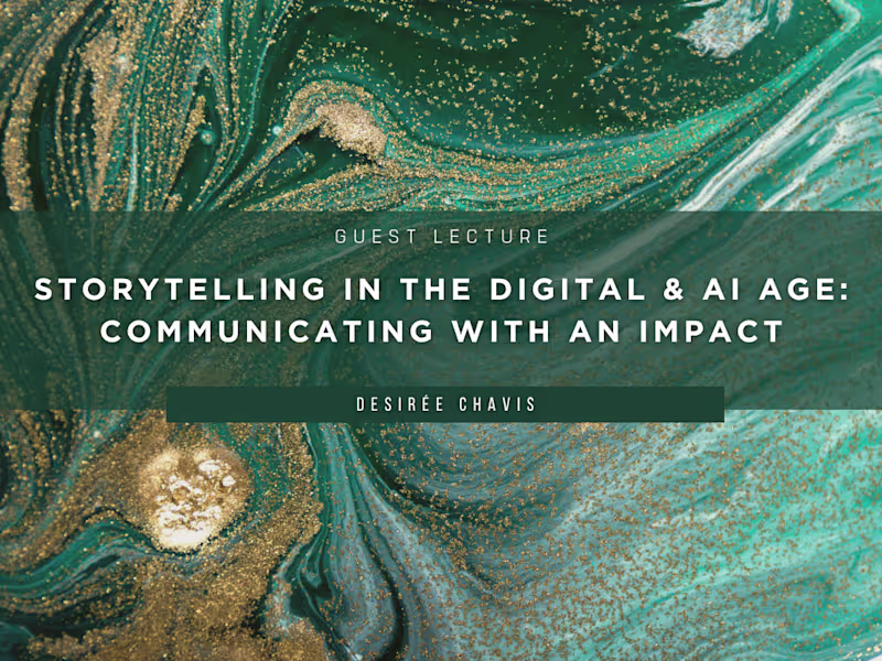 Cover image for Excited to have a place to hang the title slide of my guest ...