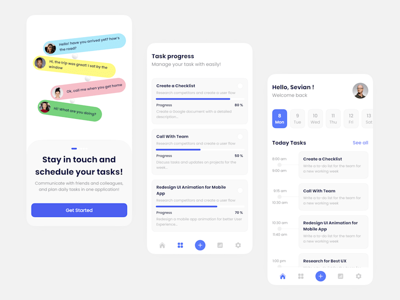 Cover image for 
Task Management Mobile App Concept