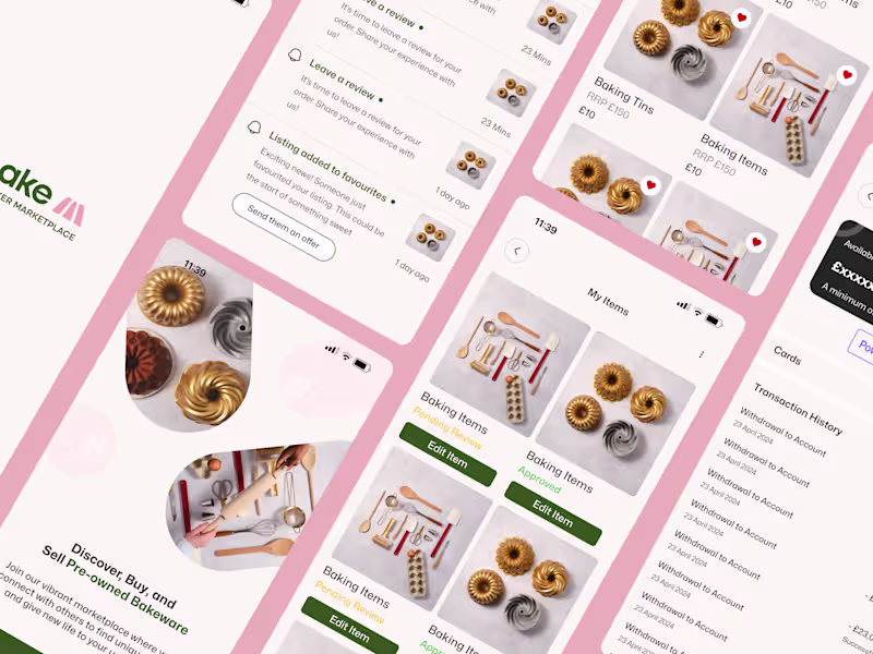 Cover image for Rebake (Baker-To-Baker Marketplace)