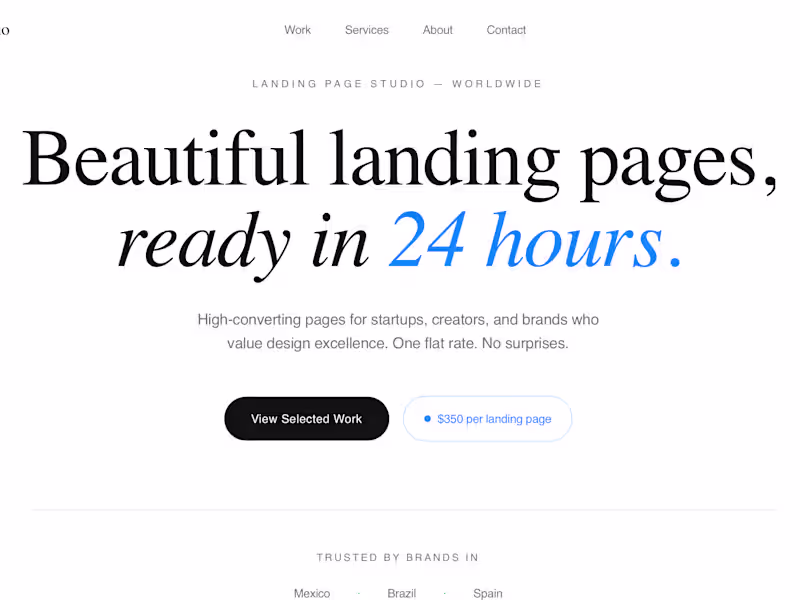 Cover image for Website creation and design