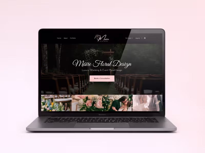 Cover image for Maire Floral Design is a luxury wedding and event florist. T...