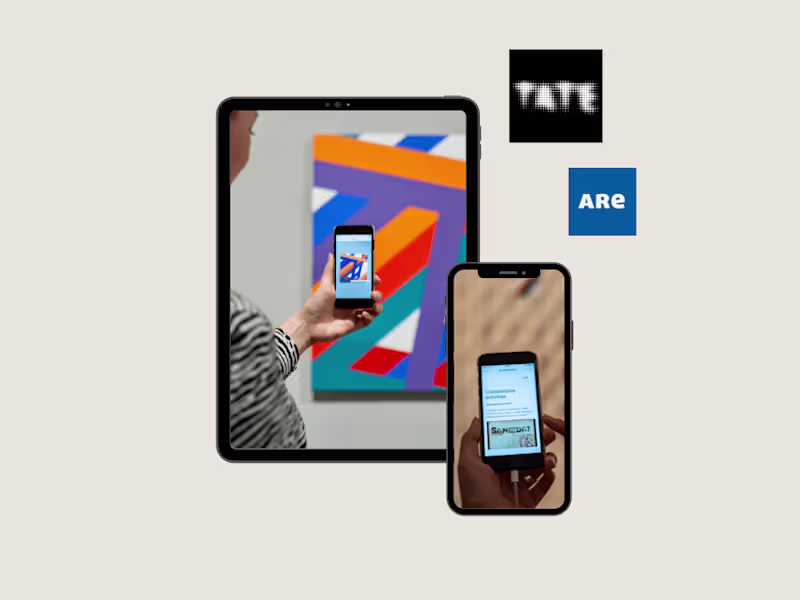 Cover image for Augmented reality and art | ARe @ TATE 